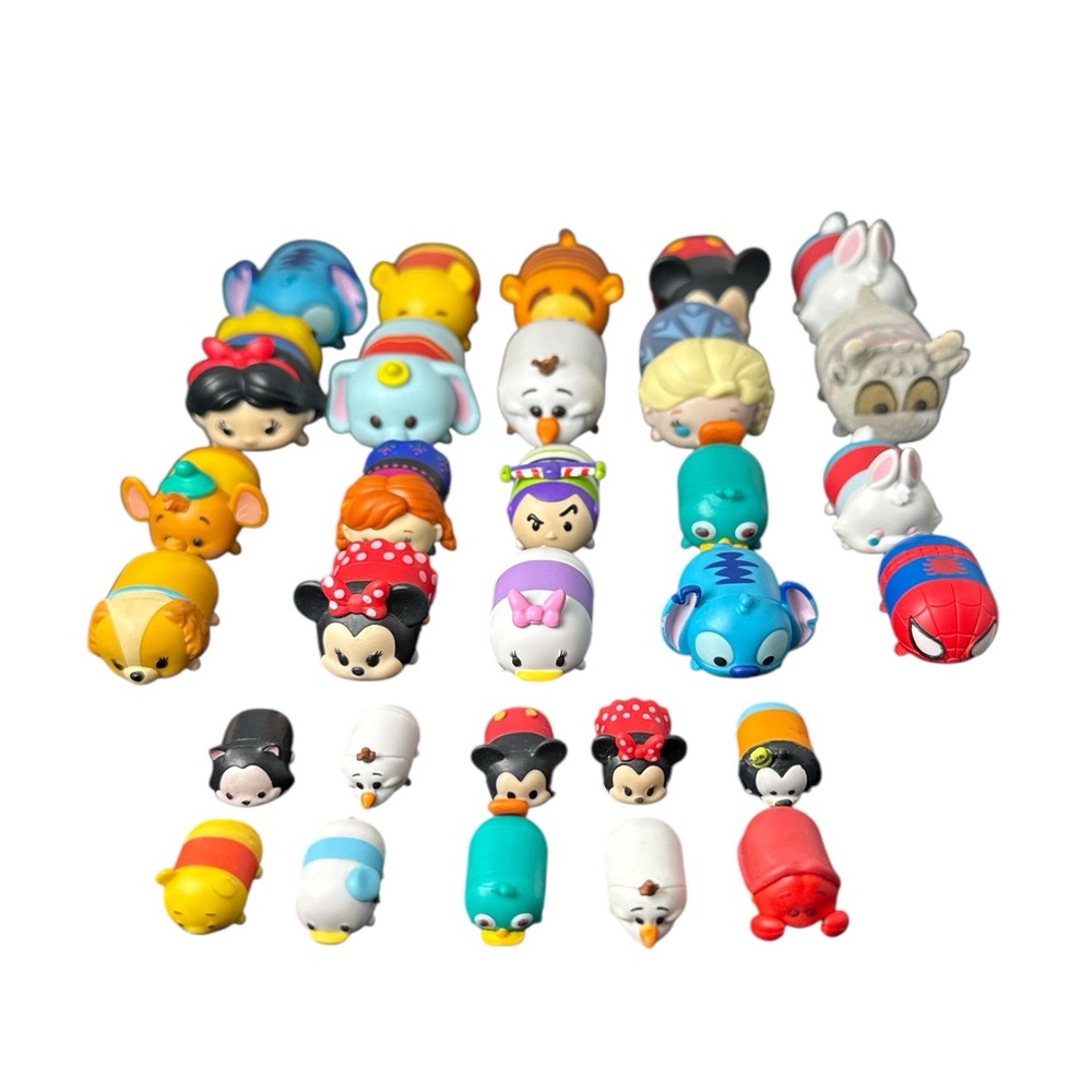 Assorted Tsum Tsum Disney Marvel Mickey frozen Bundle Lot different sizes